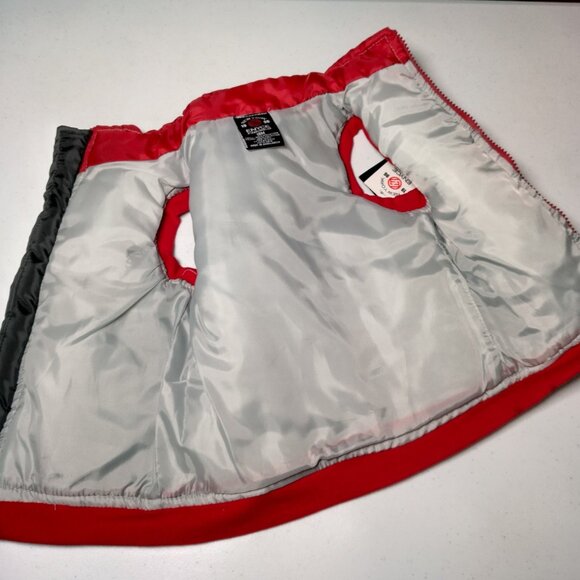 Vintage 1990s ENYCE Puffer Vest Baby Size 18 M Retro Full Zip Jacket Streetwear - Picture 7 of 16